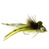 The Fly Fishing Place Bass Bug Collection - Set of 12 Bass Fly Fishing Flies - Surface Poppers Divers and Subsurface - Hook Sizes 2,4 and 6