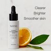 Natio Vitamin C Skin Brightening Serum, 1 oz - Antioxidant-Rich Vitamin C Face Serum - Radiance Boost with Aloe Vera, Shea Butter for All Skin Types