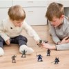 ArtCreativity Knight Action Figures for Kids, Set of 16, Free-Standing Knight Figurines with Realistic Details, Medieval Party Decorations and Cake Toppers, Knight Party Favors for Boys & Girls