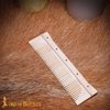 Lord of Battles Medieval Handcrafted Genuine Horn Comb Natural Horn Comb Genuine Horn Comb 100% Handmade Hair Comb Premium Quality Anti-Static (Genuine Bone)