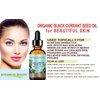 BLACK CURRANT SEED OIL 100% Pure Natural Undiluted Refined Cold Pressed Carrier oil. 1 Fl.oz. - 30 ml For Face, Skin, Hair, Lip, Nails. Rich in Gamma Linolenic acid, Omega 3 by Botanical Beauty