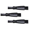 HQRP 3-pack Cleaning Brush compatible with Panasonic Arc5, ES-LA93-K, Arc4, ES2207P, ES-LA63-S, ES8103S Arc3, ES3831K, ES2216PC, ES-RT51-S, ES8243A Electric Shaver, Trimmer