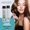 KERAGEN - Volumizing Shampoo for Fine Hair with Keratin, Collagen and Organic Oils, Sulfate Free, 10 Oz