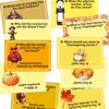 10Pack Thanksgiving Crackers Poppers Party Table Favors No-Snap No Popping Prefilled with Gifts Prizes Party Hat Joke Fall Dinner Thanksgiving Games Activities for Kids Family Traditions Turkey