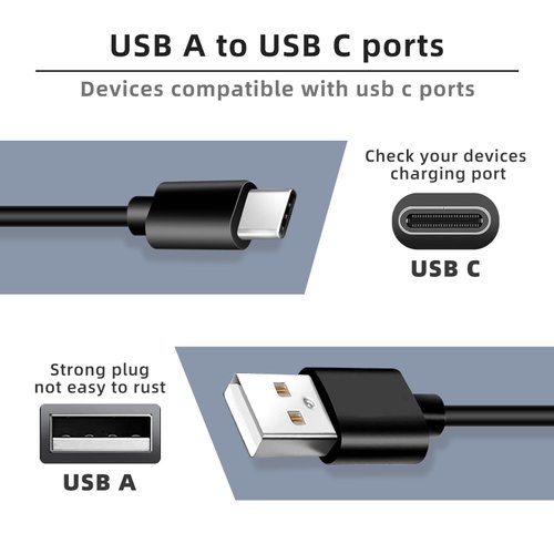 2 Pack 18W USB C Charger for Motorola Razr/Razr Plus 2023,Mote Edge 2021/2022,G Power 5G 2023/2024,G Pure,G Play,One Ace,One 5G,Motorola G 5G/G Stylus 5G 2022/2023 Phone 10ft Type C Charging Cable