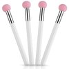 Sibba Foundation Brushes 4 PCS Makeup Setting Powder Blush Beauty Techniques Sponge Angled Stick Liquid Concealer Cream Nose Face Contour Make Up Loose Powder Puff Under Eyeline Set Pressed Blending