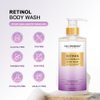 Neutriherbs Retinol Body Wash, Anti Aging/Renewing Shower Gel For Women And Men, Daily Shower Soap With Peptides, Vitamin E, Aloe Vera - Orange Blossom Scent 16.9 Fl.Oz