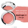 nude envie Cream Blush in a Peach shade with Hyaluronic Acid - Certified Vegan Cruelty-Free – Matches All Skin Tones (Peachy)