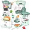 Kids Kitchen Set, Pretend Play Kitchen Appliance Toy Set with Coffee Maker, Toaster, Blender, Mixer, Kitchen Toys with Light & Sound, Play Kitchen Sets for Kids Ages 4-8