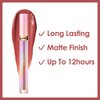 CARSLAN Matte Liquid Lipstick, Long Lasting Highly Pigmented Lip Color Make Up For Women, Lightweight, Smooth, LM03
