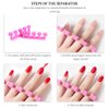 20pcs Toe Separators Finger Dividers (10 Pairs) Disposable Pedicure for Nail Foot Salon, Foam Toe Separators Professional Nail Art Fingers Foots Sponge Cushions for Nail Polish