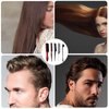 cobee 5 Pcs Slick Back Hair Brush Set, Bristle Hair Brush Edge Control Brush Teasing Comb, Wax Stick for Hair & Wig Flyaways, For Smooth Hair Parting Smooth Flyaways