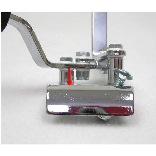 New Solutions WL060PA Chrome Wheel Locks for Invacare Fixed armrest wheelchairs - 1 Pair