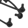 RC Car Body Clips Steel Rubber Clips RC Body Clip Retainers for Losi Lasernut U4 1/10 Black