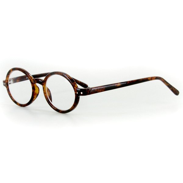 Aloha Eyewear Imagine Optical Quality Reading Glasses with Retro Round Frames (Tortoise +1.50)