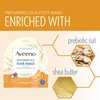Aveeno Repairing CICA Foot Mask & Hand Mask with Prebiotic Oat and Shea Butter, for Extra Dry Skin, 1 ea