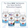 KAL Melatonin 5mg Sleep Aid, Melatonin Supplement Supports Calming Relaxation and a Healthy Sleep Cycle, Fast Dissolving ActivMelts, Natural Vanilla Mint Flavor, Vegetarian, 90 Serv, 90 Micro Tablets