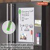 Shuttle Art Magnetic Whiteboard Markers, 20 Pieces Whiteboard Markers, Fine Tip and Eraser, Dry Erase Whiteboard Markers, for Writing on Whiteboards, Weekly Planner, Glass for