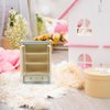 NUOBESTY 1pc 1:12 Scale Mini Bookshelf Furniture Miniature Display Cabinet Model Wooden Shelf Cabinet Doll House Furniture Accessories
