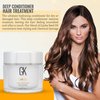 GK HAIR Global Keratin Deep Conditioner Masque Pack of 2 (7.05 Fl Oz/200 g) Intense Hydrating Repair Treatment Mask for Dry Damaged Color Treated Frizzy Hair Restoration Formula with JOJOBA Seed Oils