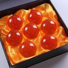 35MM Acrylic Resin Glass Ball Collectible Crystal Dragon Transparent Play Balls with Gift Box