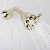 Speakman S-2252-PB Signature Brass Icon Anystream High Pressure Adjustable Shower Head, Polished Brass, 2.5 GPM