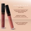 Osmosis Superfood Lip Oil, Nourishing Tinted Lip Gloss, Deep Hydration Lip Plumper Peptides for Fuller Lips, Clear, 0.12 Oz