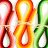 JUYA Multi-Color Quilling Strips Set 720 Strips 36 Colors 54cm Length/Strip Paper Width 3mm