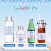 39 Pieces Mermaid Water Bottle Labels Birthday Party Favor Mermaid Water Bottle Wrappers Waterproof Under The Sea Mermaid Bottle Sticker Labels Ocean Mermaid Theme Birthday Party Decoration