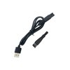PDEEY Charger Replacement for Brightup Beard Trimmer, USB Charging Cord Cable 4 ft, with Cleaning Brush
