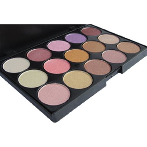 FLIRTINI 3D LOOK 15 color eyeshadow palette. Warm. Neutral.