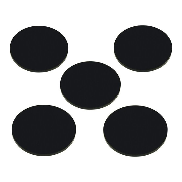LITKO Black Pop Culture Figure Stands, 2-inch Round Bases | Compatible with Action Figures, Bobbleheads, and Funkos | No Peg