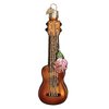 Old World Christmas Ornaments: Ukulele Glass Blown Ornaments for Christmas Tree (38040)