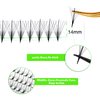 KOLYBEL 500 Premade Fans Eyelash Extensions 7D 0.07 Promade Wispy Lash Extensions 8-15mm Mixed Length D Curl Pointed Thin Base Handmade Volume Premade Lash Extensions Fans(7D,0.07-D-8-15mm)