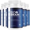 (5 Pack) Bio Brain Capsules - Official BioBrain Supplement Pills Daily Support Brain & Memory Focus All Natural Advanced Premium Formula for Overall Health & Wellness, 300 Capsules for 5 Months