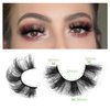 Mink Lashes Fluffy 20 MM Thick D Curl False Eyelashes Dramatic Long Strip Lashes Pack 6D Curly Wispy Full Fake Eyelashes That Look Like Extension by Goddvenus