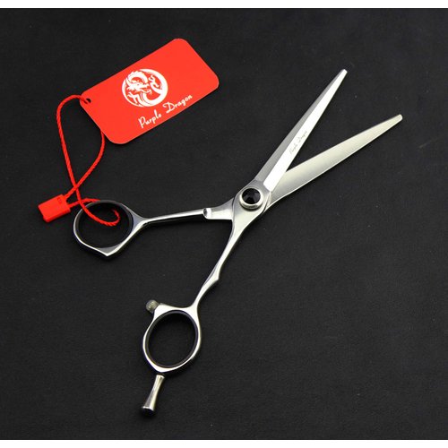 6.0 inch Sliver Salon Hair Cutting Scissors Barber Shears with Bag- Perfect for Professional Hairdresser (6.0 inch)