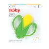 Nuby Veggie Teether for Teething Relief - Soft Baby Teething Toy - 3+ Months - Corn
