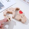 Personalized Wooden Puzzle with 2-8 Family Name,Wooden Elephant Puzzle,Customizable Wooden Puzzle for Home Decor and Thoughtful Gifts,Birthday for Mom, Dad (Elephant)
