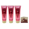Bath & Body Works Forever Red 3 Pack Body Cream Bundle with a Cherry On Top Bar Soap - Full Size