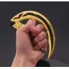 Chewmeter Apex Seer Heirloom Fist Sickle Metal Action Figures Desk Motion Toys Collection Decoration Backpack Pendant Gift (Seer Fist Sickle 4.7'')