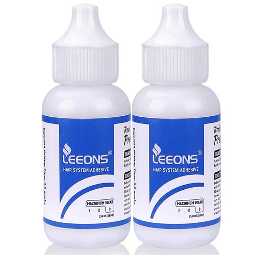 2.68oz Wig Glue -Lace Glue 2 Bottles Wig Glue for Front Lace Wig Waterproof Lace Front Glue Super...