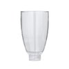 B&P Lamp® 6 1/2 Inch Clear Glass Colonial Style Lamp Shade for Sconces and other Lighting Fixtures