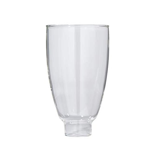 B&P Lamp® 6 1/2 Inch Clear Glass Colonial Style Lamp Shade for Sconces and other Lighting Fixtures