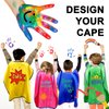 iROLEWIN Superhero-Capes for Kids Bulk 20 Pack Superhero Party Favors Toddler Dress-up Halloween Group Costumes Pretend Play