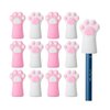 Mr. Pen- Cat Paw Top Eraser, 12 Pack, Cute Erasers for Kids, Pencil Erasers Toppers, Fun Erasers, Kids Erasers, Fun Erasers Kids, Pencil Top Erasers for Kids, Pencil Toppers, Cap Erasers, Eraser Caps