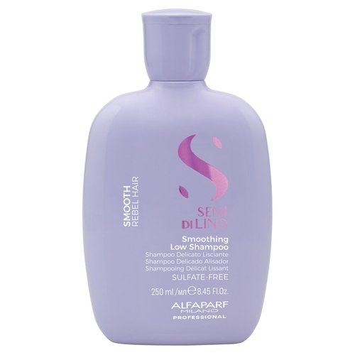 Alfaparf Milano Semi Di Lino Smoothing Sulfate Free Shampoo - Anti Frizz Hair Care & Cleansing Shampoo to Revitalize Dry Hair & Restore Shine (8.45 oz)