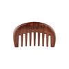 Fable & Mane Scalp Massager Comb - Detangles Strands and Gentle Massages the Scalp - Made from 100% Natural Ebony Wood