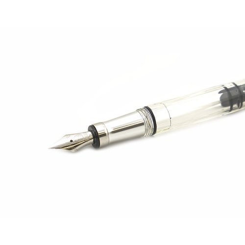 TWSBI Diamond 580AL Silver Fountain Pen nib F