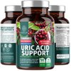 N1N Premium Uric Acid Support Supplement [14X Potent Herbs] All Natural Kidney and Uric Acid Cleanse with Tart Cherry, Milk Thistle, Cranberry, Celery, Chanca Piedra, 60 Veg Caps
